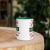 "Jesus is the Reason, For the Season" mug with color inside