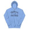 "Enjoy the Little Things" graphic hoodie