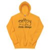 "Enjoy the Little Things" graphic hoodie