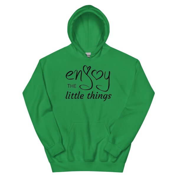 "Enjoy the Little Things" graphic hoodie