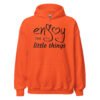 "Enjoy the Little Things" graphic hoodie