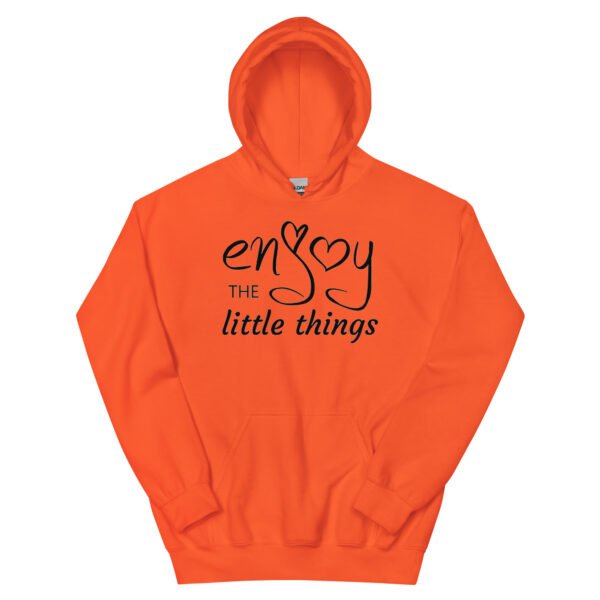 "Enjoy the Little Things" graphic hoodie