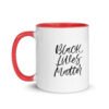 "Black Lives Matter" mug (color inside/design on both sides)