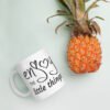 "Enjoy the Little Things" mug